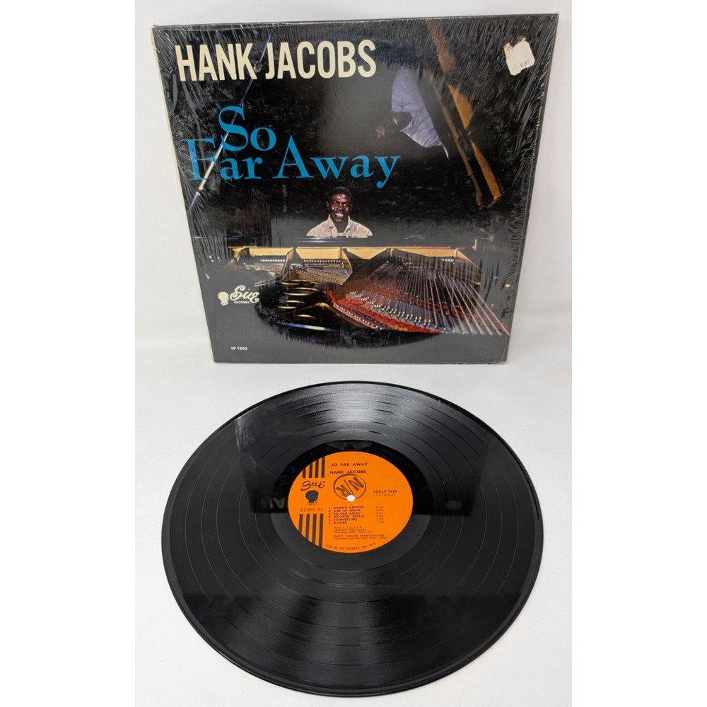 Hank Jacobs So Far Away Sue LP 1023 Mono 1964 Vintage Funk Soul Vinyl 60s